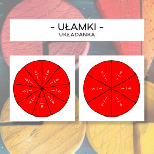 Ułamki - puzzle 55 szt.