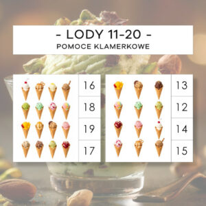 Lody 11-20 - pomoce klamerkowe