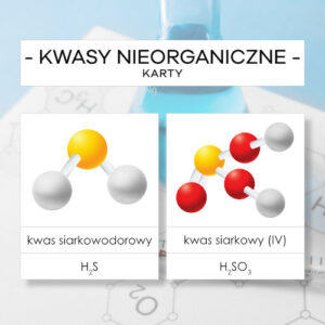 Kwasy nieorganiczne - karty