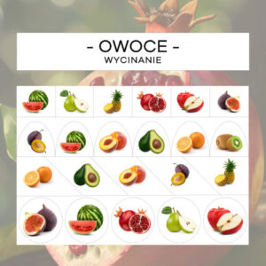 Owoce - wycinanie