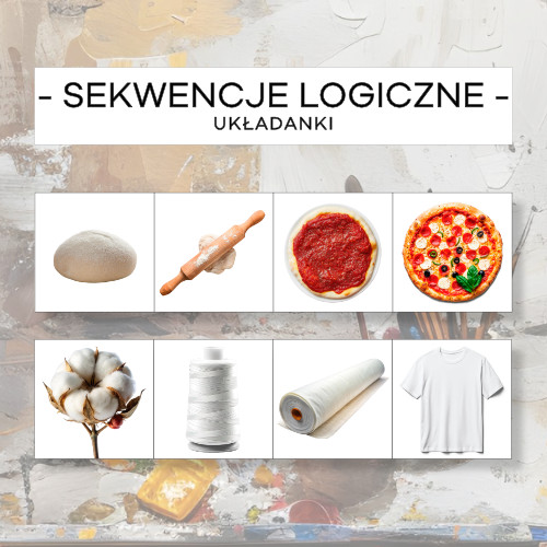 Sekwencje logiczne - układanka