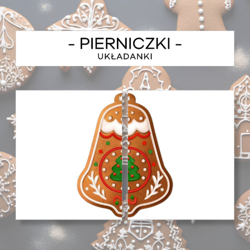 Pierniczki - puzzle 12 szt.