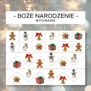 Boże Narodzenie - wycinanie