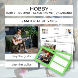 Hobby - karty, domino, klamerkowe, układanki - materiał klasa 2