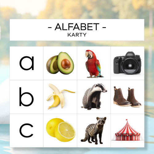 Alfabet – karty