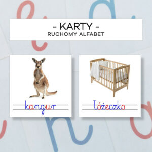 Karty obrazkowe do ruchomego alfabetu cz. 4