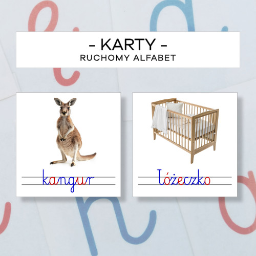 Karty obrazkowe do ruchomego alfabetu cz. 4