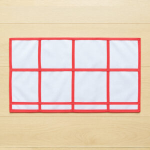 Mata do kart Montessori - 4 pola z podpisami