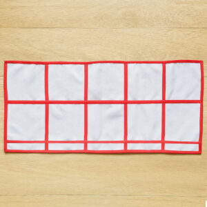 Mata do kart Montessori - 5 pól z podpisami