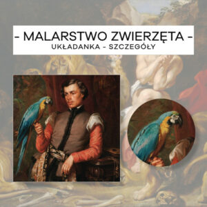 Malarstwo zwierzęta - układanka - szczegóły 15 szt.