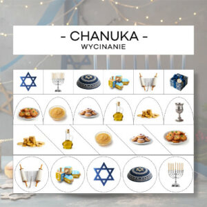 Chanuka - wycinanie