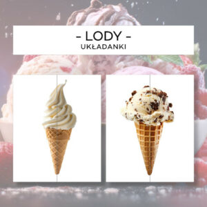 Lody - puzzle 16 szt.