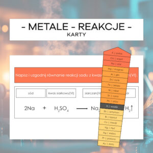 Metale - reakcje z kwasami
