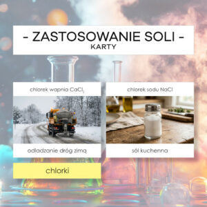 Zastosowanie soli - karty