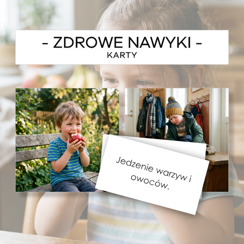 Zdrowe nawyki - karty 24 szt.