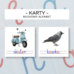 Karty obrazkowe do ruchomego alfabetu cz. 9